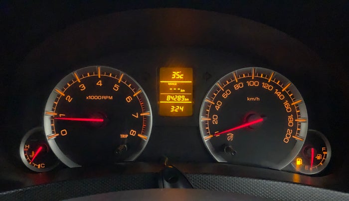 2017 Maruti Swift ZXI, Petrol, Manual, 84,289 km, Odometer Image