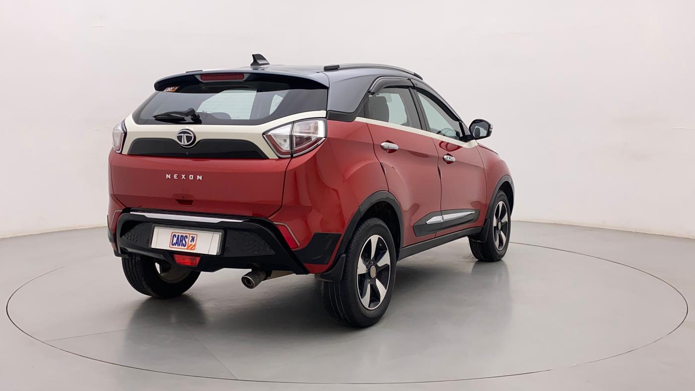 2018 Tata NEXON XZA PLUS DIESEL, Diesel, Automatic, 34,059 km, Right Back Diagonal