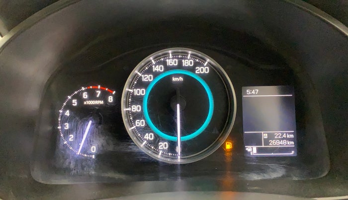 2017 Maruti IGNIS DELTA 1.2, Petrol, Manual, 26,947 km, Odometer Image