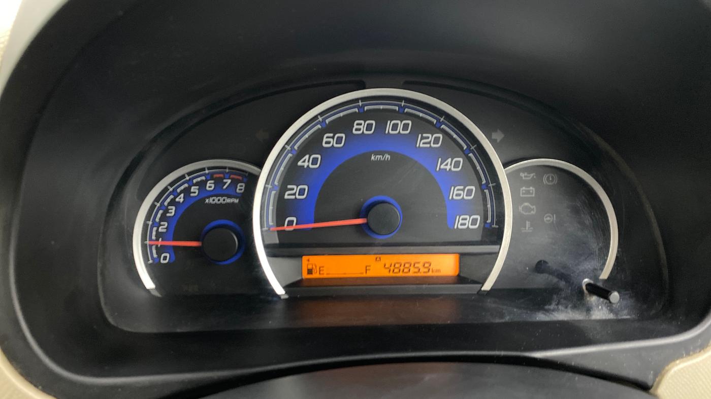2017 Maruti Wagon R 1.0 VXI, Petrol, Manual, 43,476 km, Odometer Image