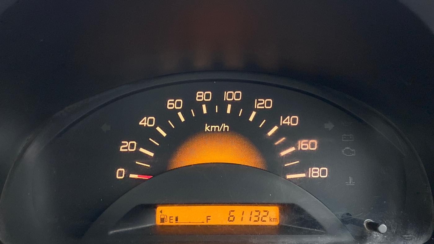2013 Maruti Wagon R 1.0 LXI, Petrol, Manual, 61,201 km, Odometer Image