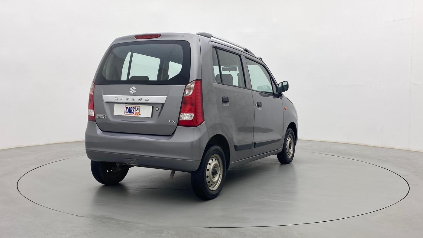 2013 Maruti Wagon R 1.0 LXI, Petrol, Manual, 61,201 km, Right Back Diagonal