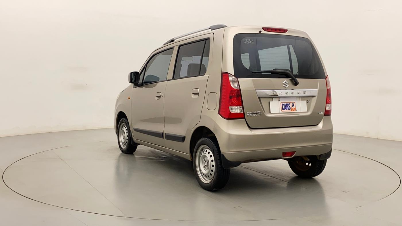 2013 Maruti Wagon R 1.0 VXI, Petrol, Manual, 54,242 km, Left Back Diagonal