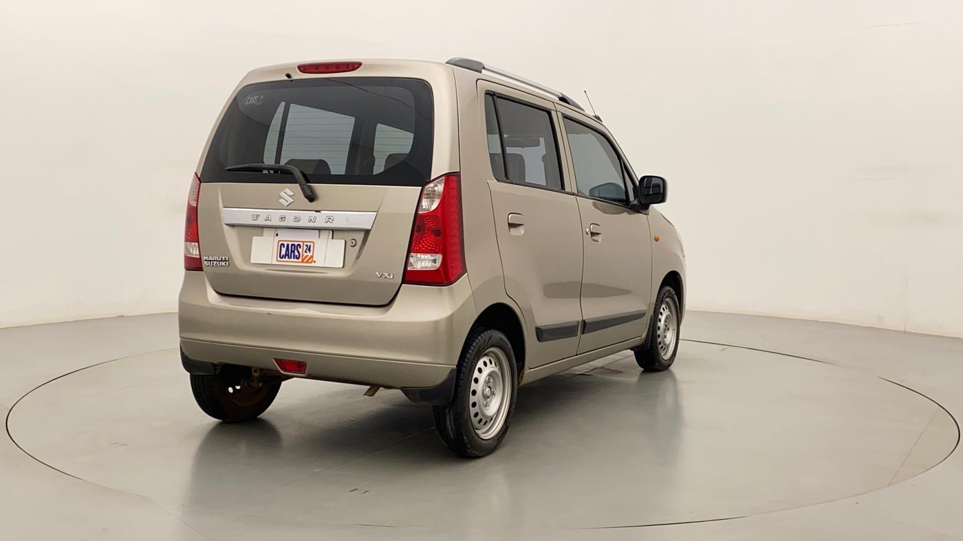 2013 Maruti Wagon R 1.0 VXI, Petrol, Manual, 54,242 km, Right Back Diagonal