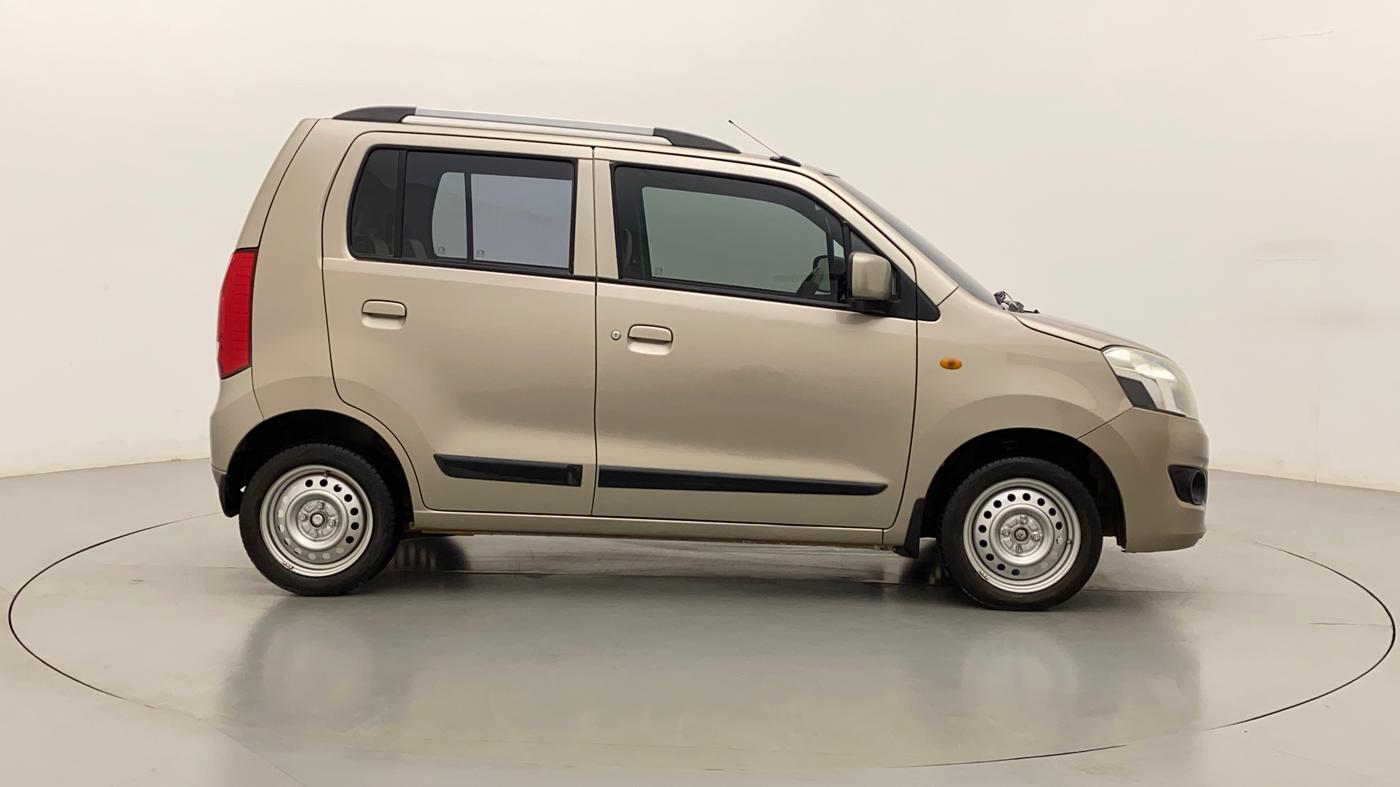 2013 Maruti Wagon R 1.0 VXI, Petrol, Manual, 54,242 km, Right Side View