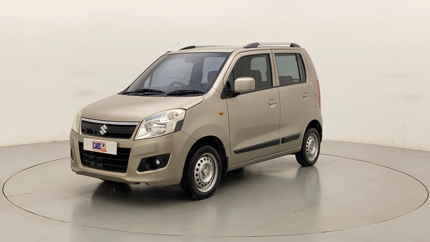 2013 Maruti Wagon R 1.0 VXI, Petrol, Manual, 54,242 km, Left Front Diagonal