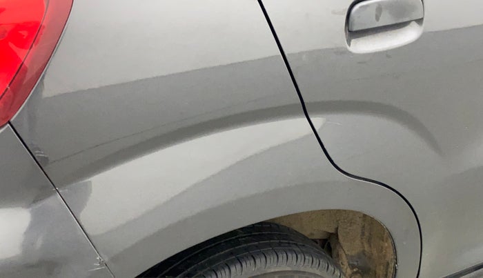 2022 Maruti S PRESSO VXI (O) CNG, CNG, Manual, 12,923 km, Right quarter panel - Slightly dented