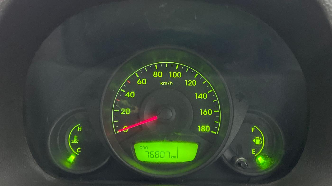 2018 Hyundai Eon ERA +, Petrol, Manual, 76,807 km, Odometer Image
