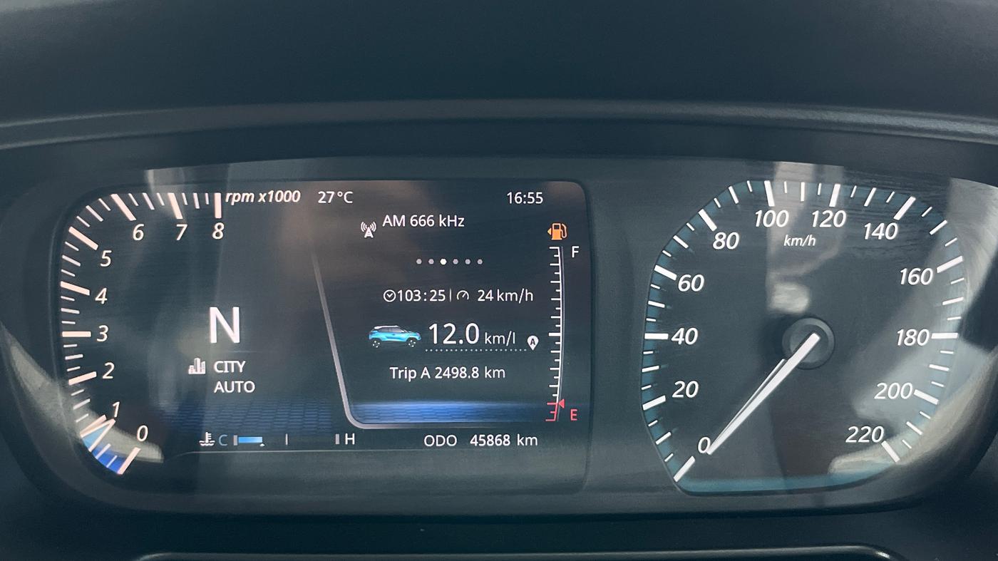 2021 Tata PUNCH CREATIVE  AMT, Petrol, Automatic, 45,868 km, Odometer Image
