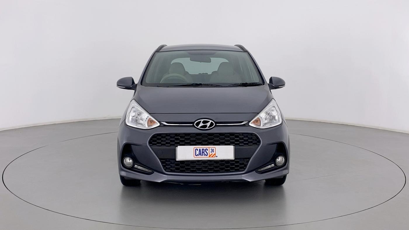 2019 Hyundai Grand i10 SPORTZ 1.2 KAPPA VTVT, Petrol, Manual, 35,423 km, Front