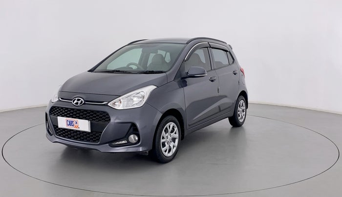 2019 Hyundai Grand i10 SPORTZ 1.2 KAPPA VTVT, Petrol, Manual, 35,423 km, Left Front Diagonal