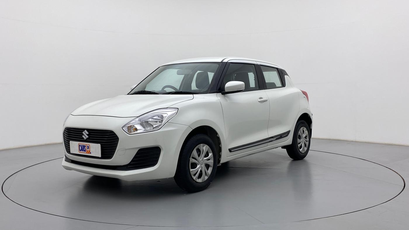 2018 Maruti Swift VXI D, Petrol, Manual, 46,582 km, Left Front Diagonal