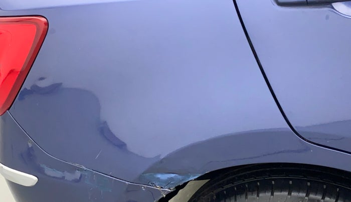 2018 Maruti Dzire VXI AMT, Petrol, Automatic, 16,568 km, Right quarter panel - Slightly dented