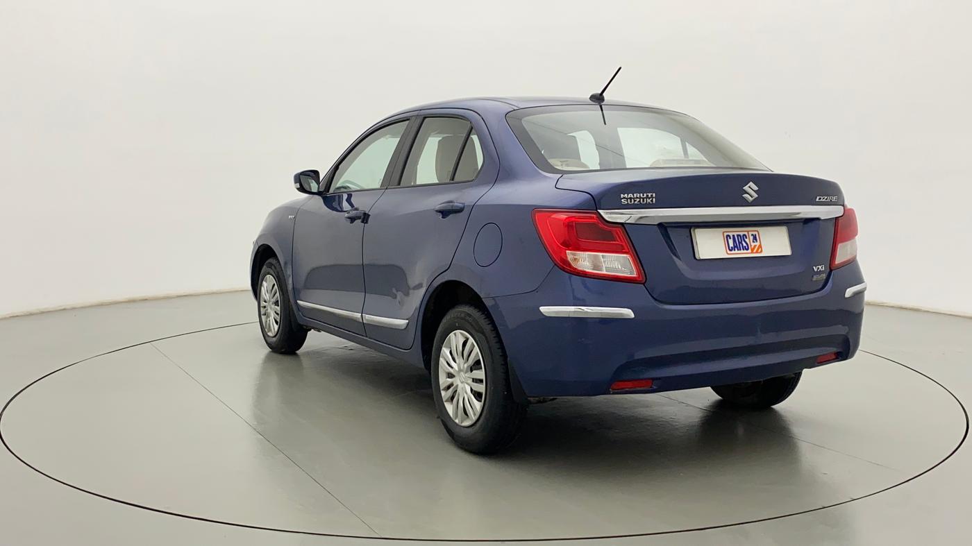 2018 Maruti Dzire VXI AMT, Petrol, Automatic, 16,568 km, Left Back Diagonal