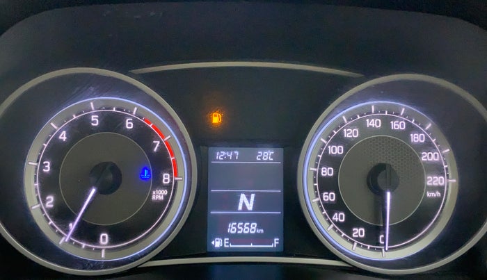 2018 Maruti Dzire VXI AMT, Petrol, Automatic, 16,568 km, Odometer Image