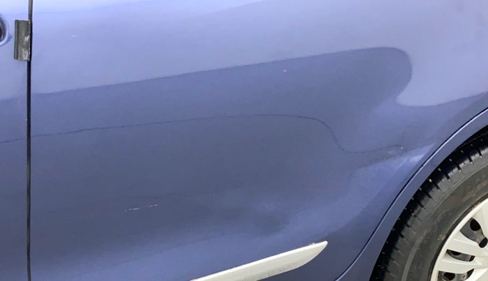 2018 Maruti Dzire VXI AMT, Petrol, Automatic, 16,568 km, Rear left door - Slightly dented