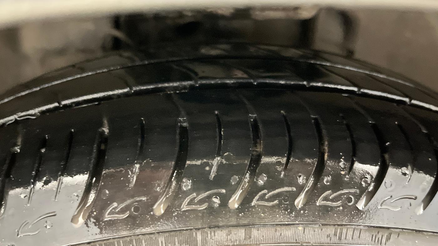 2022 Tata TIGOR XZ PLUS PETROL, Petrol, Manual, 73,279 km, Left Front Tyre Tread