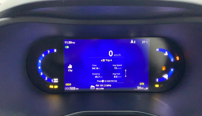 2024 Tata NEXON CREATIVE + 1.2 PETROL, Petrol, Manual, 533 km, Odometer Image