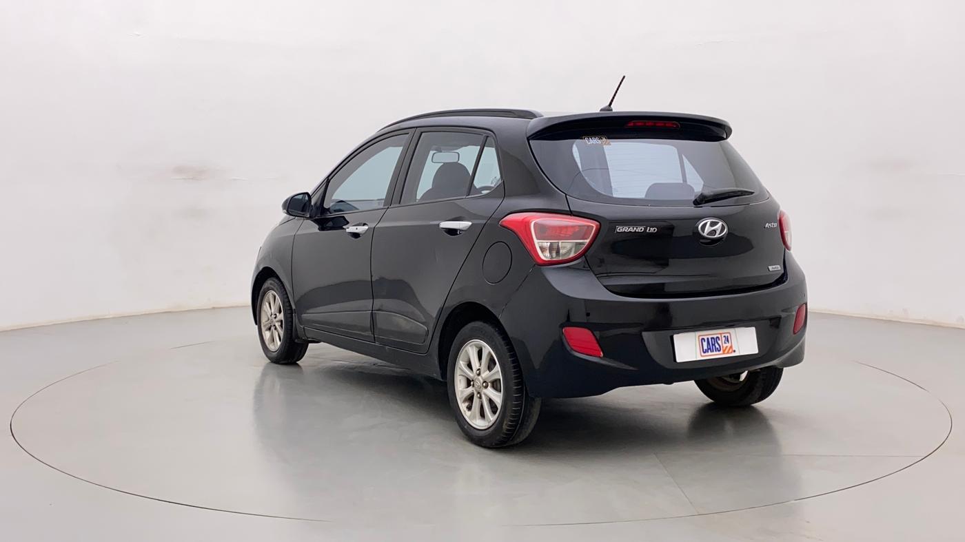 2014 Hyundai Grand i10 ASTA AT 1.2 KAPPA VTVT, Petrol, Automatic, 31,970 km, Left Back Diagonal