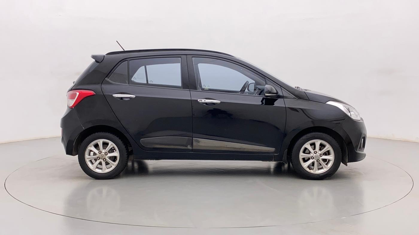2014 Hyundai Grand i10 ASTA AT 1.2 KAPPA VTVT, Petrol, Automatic, 31,970 km, Right Side View