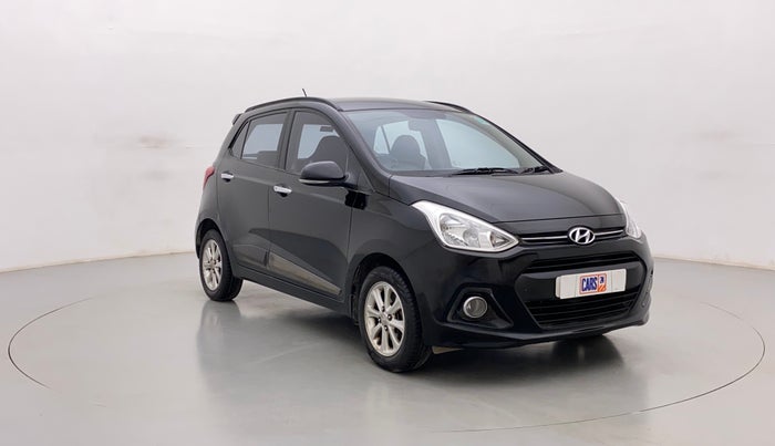 2014 Hyundai Grand i10 ASTA AT 1.2 KAPPA VTVT, Petrol, Automatic, 31,970 km, Right Front Diagonal