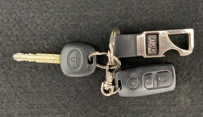 2011 Toyota Etios Liva G, Petrol, Manual, 34,111 km, Key Close-up