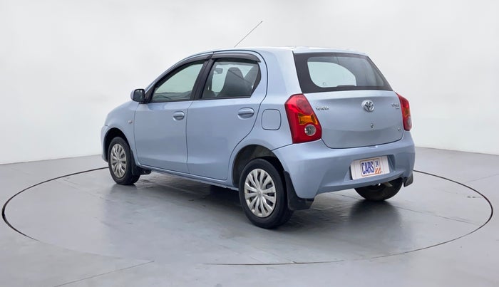 2011 Toyota Etios Liva G, Petrol, Manual, 34,111 km, Left Back Diagonal (45- Degree) View