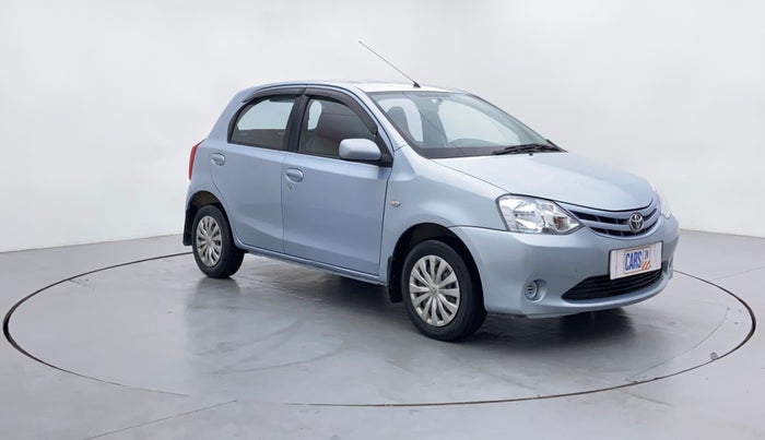 2011 Toyota Etios Liva G, Petrol, Manual, 34,111 km, Right Front Diagonal