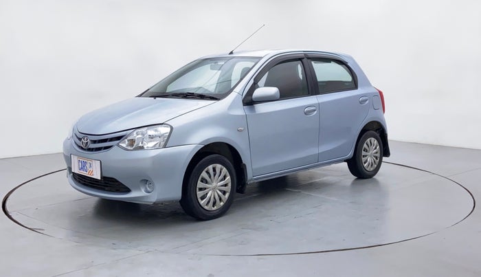 2011 Toyota Etios Liva G, Petrol, Manual, 34,111 km, Left Front Diagonal (45- Degree) View