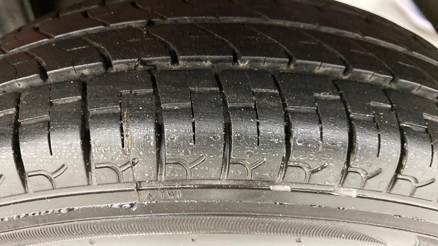 2013 Maruti Alto 800 LXI, Petrol, Manual, 80,700 km, Left Rear Tyre Tread