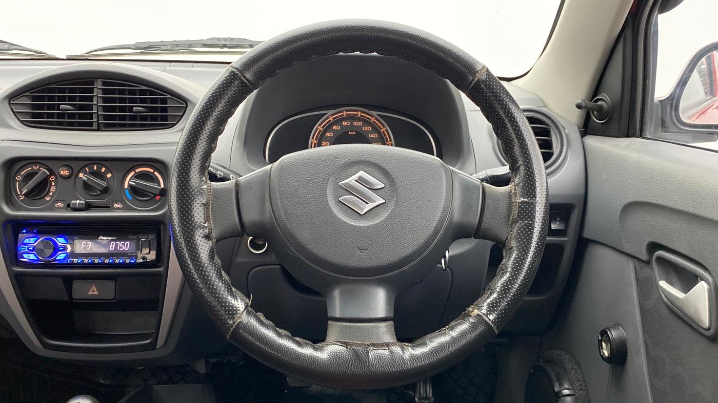 2013 Maruti Alto 800 LXI, Petrol, Manual, 80,700 km, Steering Wheel Close Up