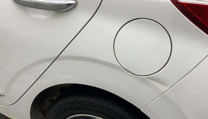 2020 Hyundai GRAND I10 NIOS ASTA AMT 1.2 KAPPA VTVT, Petrol, Automatic, 18,200 km, Left quarter panel - Slightly dented