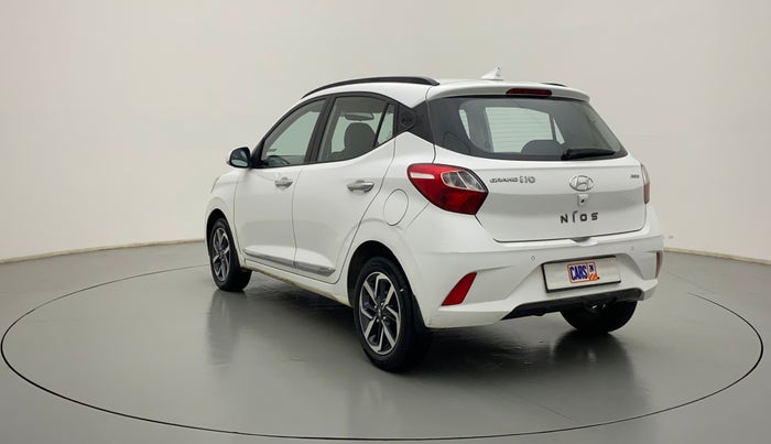 2020 Hyundai GRAND I10 NIOS ASTA AMT 1.2 KAPPA VTVT, Petrol, Automatic, 18,200 km, Left Back Diagonal