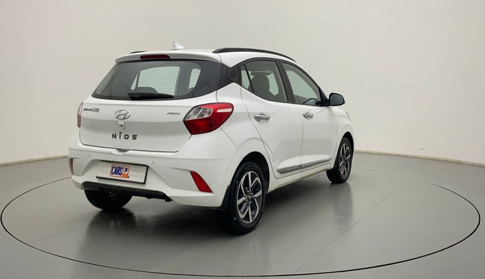2020 Hyundai GRAND I10 NIOS ASTA AMT 1.2 KAPPA VTVT, Petrol, Automatic, 18,200 km, Right Back Diagonal