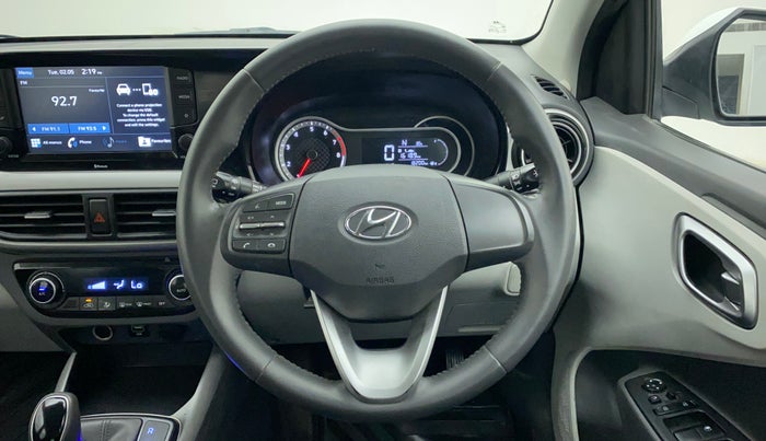 2020 Hyundai GRAND I10 NIOS ASTA AMT 1.2 KAPPA VTVT, Petrol, Automatic, 18,200 km, Steering Wheel Close Up