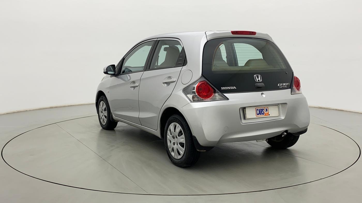 2015 Honda Brio S MT, Petrol, Manual, 14,214 km, Left Back Diagonal