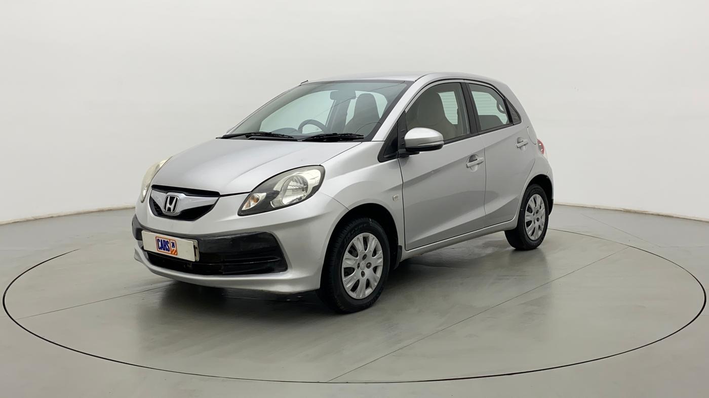 2015 Honda Brio S MT, Petrol, Manual, 14,214 km, Left Front Diagonal