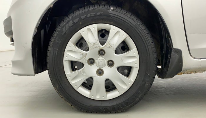 2015 Honda Brio S MT, Petrol, Manual, 14,214 km, Left Front Wheel