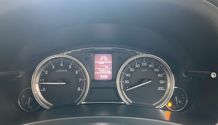 2015 Maruti Ciaz VXI, Petrol, Manual, 73,990 km, Odometer Image