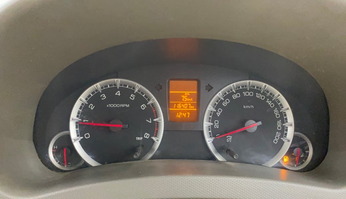 2014 Maruti Ertiga VXI, Petrol, Manual, 1,16,437 km, Odometer Image