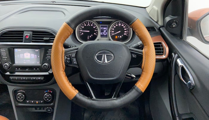2017 Tata TIGOR XZ (O) PETROL, Petrol, Manual, 40,047 km, Steering Wheel Close Up