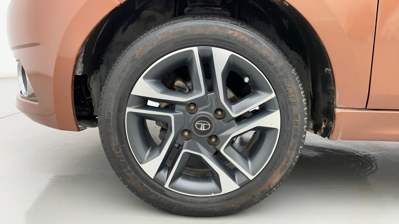 2017 Tata TIGOR XZ (O) PETROL, Petrol, Manual, 40,047 km, Left Front Wheel