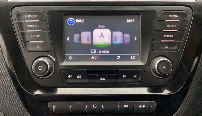 2017 Tata TIGOR XZ (O) PETROL, Petrol, Manual, 40,047 km, Infotainment System