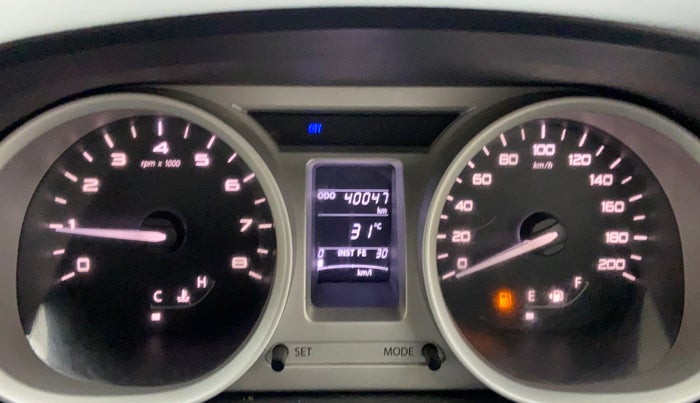 2017 Tata TIGOR XZ (O) PETROL, Petrol, Manual, 40,047 km, Odometer Image