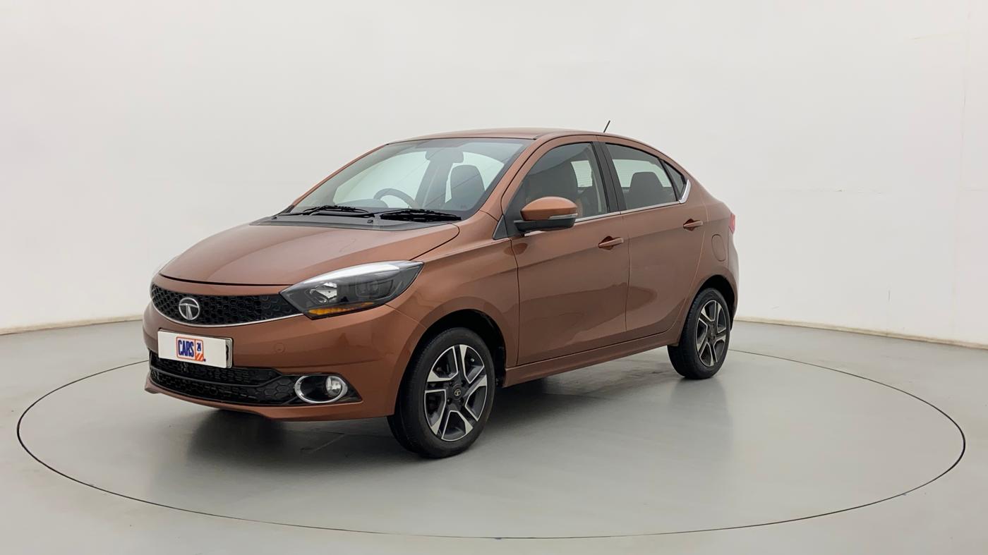 2017 Tata TIGOR XZ (O) PETROL, Petrol, Manual, 40,047 km, Left Front Diagonal