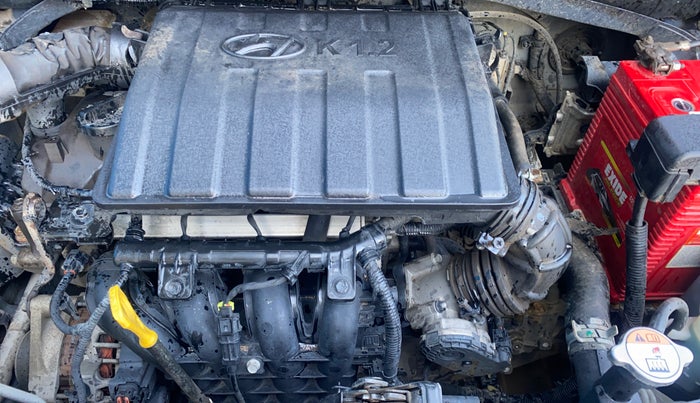 2014 Hyundai Grand i10 ASTA (O) 1.2 KAPPA VTVT, Petrol, Manual, 34,694 km, Engine View