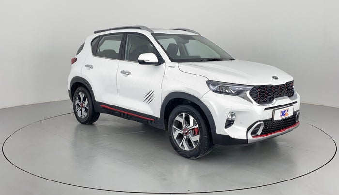 2020 KIA SONET GTX PLUS DCT 1.0, Petrol, Automatic, 11,802 km, Right Front Diagonal