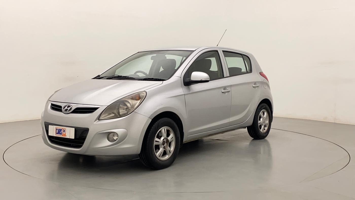 2010 Hyundai i20 ASTA 1.2, Petrol, Manual, 1,03,530 km, Left Front Diagonal