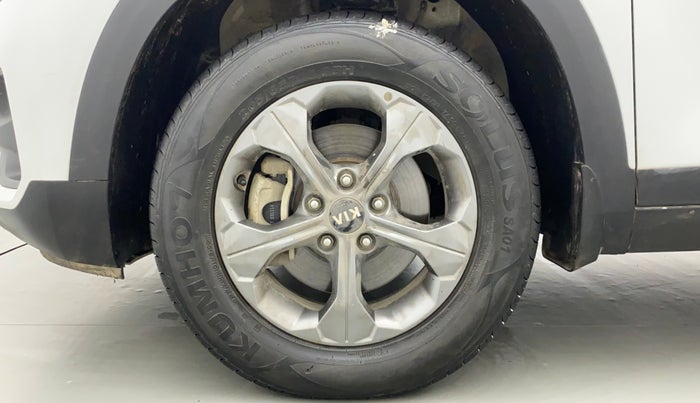 2020 KIA SELTOS HTK PLUS AT 1.5 DIESEL, Diesel, Automatic, 36,352 km, Left Front Wheel