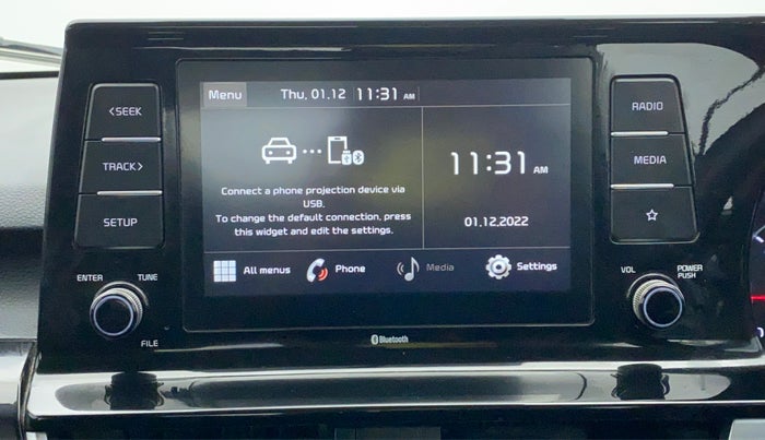 2020 KIA SELTOS HTK PLUS AT 1.5 DIESEL, Diesel, Automatic, 36,352 km, Infotainment System